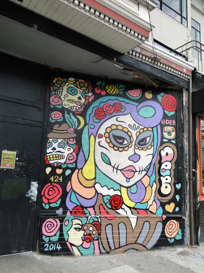 Deb in Lower Haight in SF