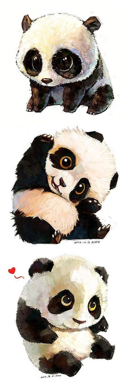 nauc sa kreslit pandu