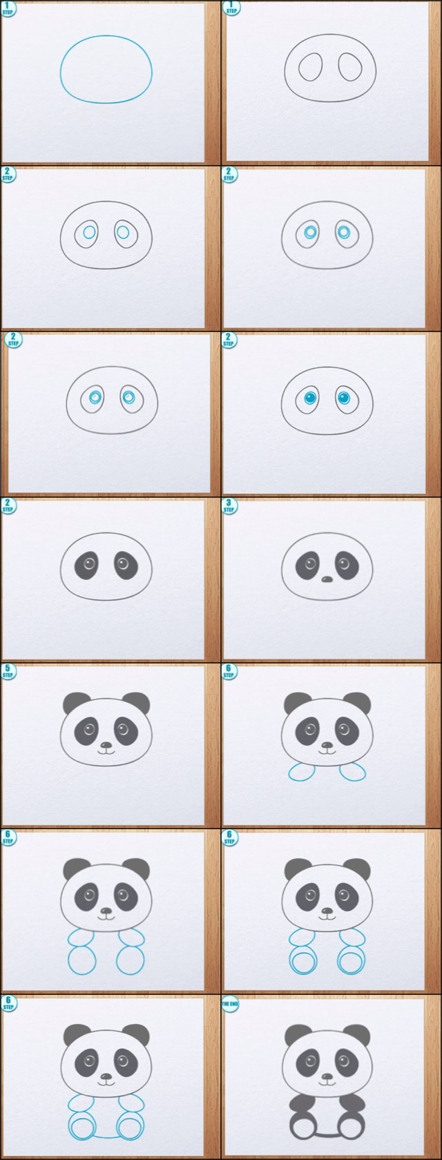 kreslena panda navod
