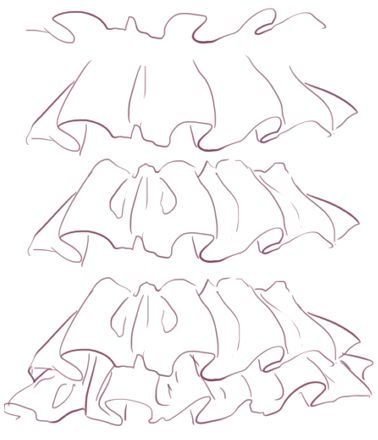 drawing skirt tutorial