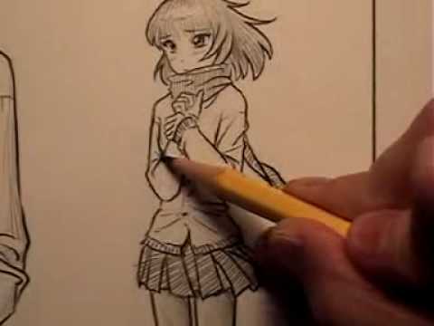 Video : Ako kresliť Manga  ! Oblečenie
